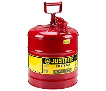 Justrite Type I Steel Safety Can (5 gal)