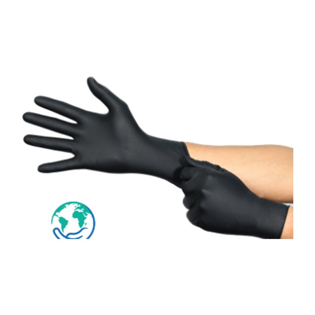Microflex MICROFLEX 94-242 ESD Nitrile Gloves (Black)