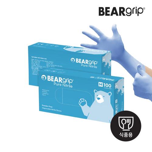 BearGrip BG-PN-M Pure Nitrile Nitrile Glove, Medium MFDS certified