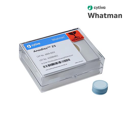 CYTIVA Whatman 6809-6002 Anodisc Membrane Filter, 25mm 0.02μm, with support ring, Anopore inorganic