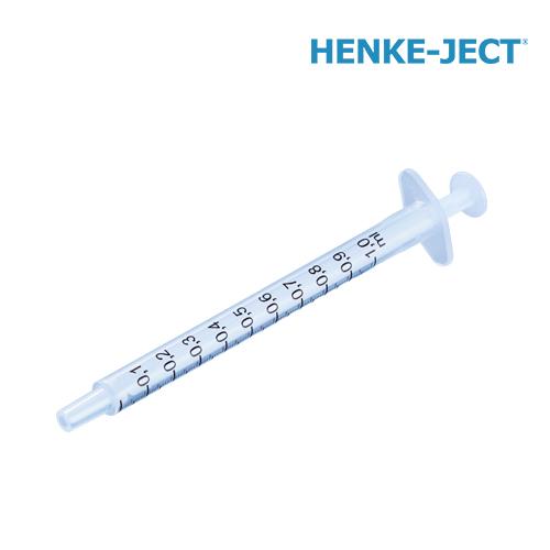 HENKE-JECT ABCE1LS HENKE-JECT eco 2-part Syringe, 1mL, Luer-Slip, non-sterile, Mini-bulk, 8300065161