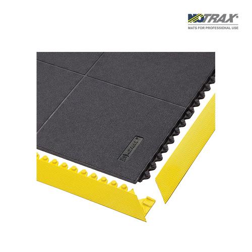Notrax 556S0033BL 556 Cushion-Ease® modular Anti-Fatigue Mat 910x910mm/12.7kg(natural rubber,black)